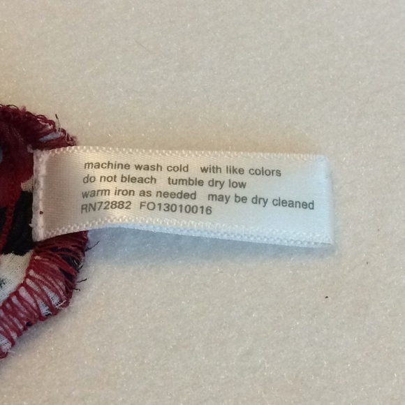 FINAL SALE PRICE Fashion Bug Blouse in Red, Black, Gray & White - Picture 6 of 8